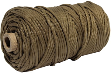 Image of Rothco Nylon Paracord 550lb 300 Ft Tube, Coyote Brown, 32820-CoyoteBrown