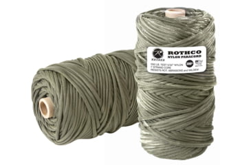 Image of Rothco Nylon Paracord 550lb 300 Ft Tube, Olive Drab, 139-OliveDrab