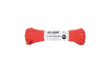 Image of Rothco Nylon Paracord Type III 550 LB 100FT, Red, 146-Red
