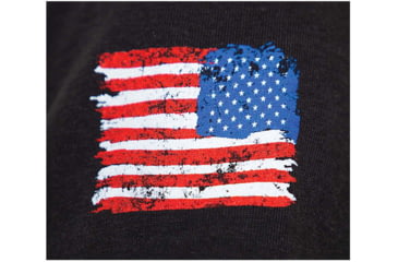 Image of Rothco Patriot US Flag T-Shirt - Mens, Black, Small, 1680-S