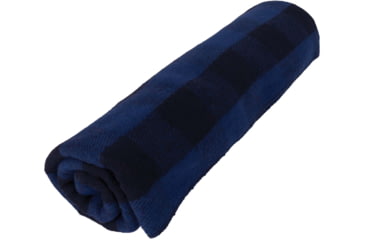 Image of Rothco Plaid Wool Blanket, 62in x 80in, 11460-BluePlaid