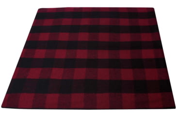 Image of Rothco Plaid Wool Blanket 62x 80, Red Plaid, 1146-RedPlaid