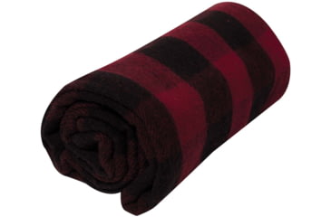 Image of Rothco Plaid Wool Blanket, 62in x 80in, Red Plaid, 1146-RedPlaid