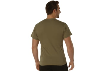 Image of Rothco Pocket T-Shirt Collection Available In Cotton/Poly and Moisture Wicking Poly, AR 670-1 Coyote Brown, Medium, Moisture Wicking, 56910-AR670-1CoyoteBrown-MoistureWicking-M