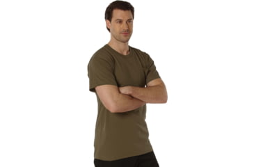 Image of Rothco Pocket Moisture Wicking Poly T-Shirt - Mens, Brown, Extra Large, 56930-Brown-MoistureWicking-XL