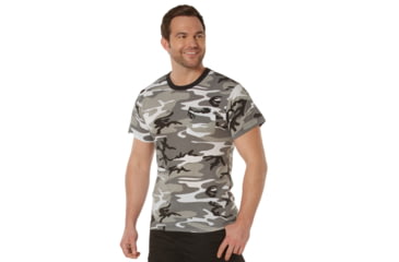 Image of Rothco Pocket Moisture Wicking Poly T-Shirt - Mens, City Camo, Extra Large, 56950-CityCamo-MoistureWicking-XL