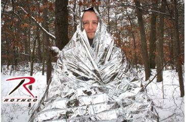 Image of Rothco Polarshield Survival Blankets, 1.7, 1032-1.7Oz