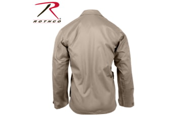 Image of Rothco Poly/Cotton Twill Solid BDU Shirts, Khaki, XL, 7900-Khaki-XL