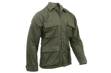 Image of Rothco Poly/Cotton Twill Solid BDU Shirts, Khaki, XL, 7900-Khaki-XL