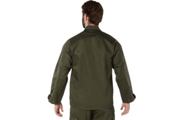 Image of Rothco Poly/Cotton Twill Solid BDU Shirts, Olive Drab, XL, 7837-XL