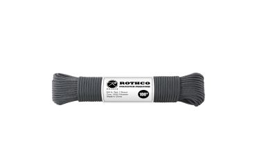 Image of Rothco Polyester Paracord, Charcoal Grey, 100 ft, 30809-CharcoalGrey-100