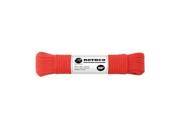 Image of Rothco Polyester Paracord, Red, 100 ft, 30805-Red-100