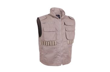 Image of Rothco Ranger Vests, Khaki, Small, 6551-Khaki-S