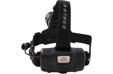 Image of Rothco Rechargeable 1000 Lumen Led Headlamp - Black, 48560