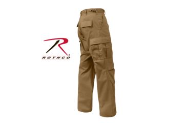 Image of Rothco Relaxed Fit Zipper Fly BDU Pants, Woodland Camo, Extra Large, 2941-WoodlandCamo-XL