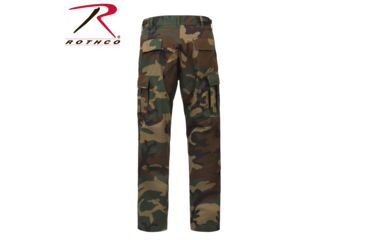 Image of Rothco Relaxed Fit Zipper Fly BDU Pants, Woodland Camo, Extra Large, 2941-WoodlandCamo-XL