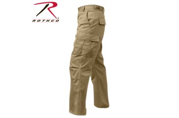 Image of Rothco Relaxed Fit Zipper Fly BDU Pants, Woodland Camo, Extra Large, 2941-WoodlandCamo-XL