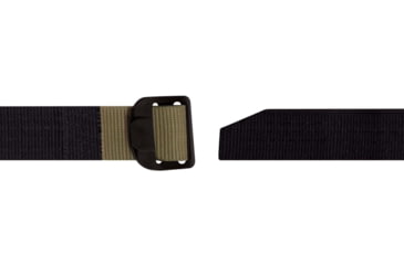 Image of Rothco Reversible Airport Friendly Riggers Belt, Black/Coyote, Small, 3963-S
