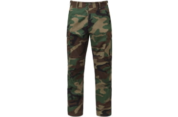 Image of Rothco Rip-Stop BDU Pant, Woodland Camo, XS, 5947-XS