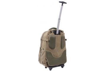 Image of Rothco Rolling Canvas Backpack, Khaki, 20056-Khaki