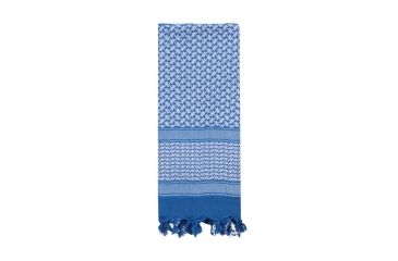 Image of Rothco Shemagh Tactical Desert Scarf, Blue/White, 8537-BlueWhite