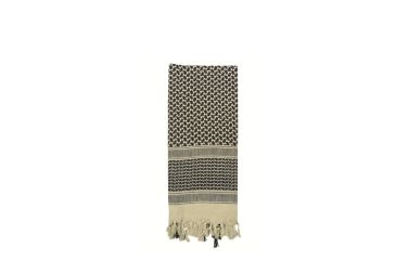 Image of Rothco Shemagh Tactical Desert Scarf, Tan, 8537-Tan