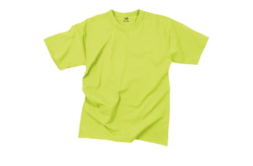 Image of Rothco Solid Color Poly/Cotton Military T-Shirt, Black, M, 6670-Black-M