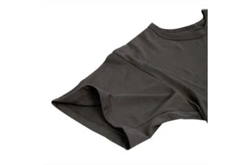 Image of Rothco Solid Color Poly/Cotton Military T-Shirt - Mens, Charcoal Grey, Small, 67630-CharcoalGrey-S