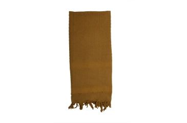 Image of Rothco Solid Color Shemagh Tactical Desert Scarf, Coyote Brown, 8637-CoyoteBrown