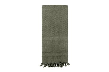 Image of Rothco Solid Color Shemagh Tactical Desert Scarf, Foliage Green, 8637-FoliageGreen