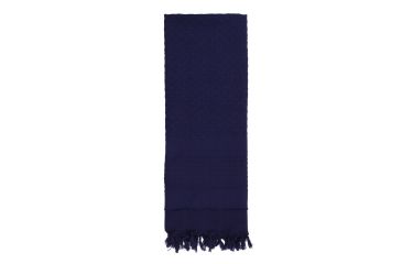 Image of Rothco Solid Color Shemagh Tactical Desert Scarf, Navy Blue, 8637-NavyBlue