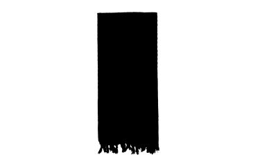 Image of Rothco Solid Lightweight Shemagh Desert Scarf, Black, 4535-Black