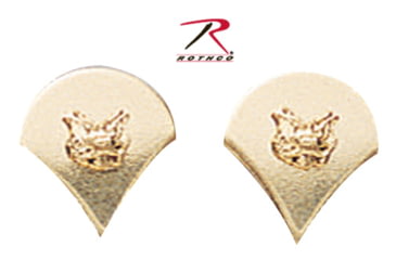 Image of Rothco Spec-4 Polished Insignia, Gold, 1648-Gold