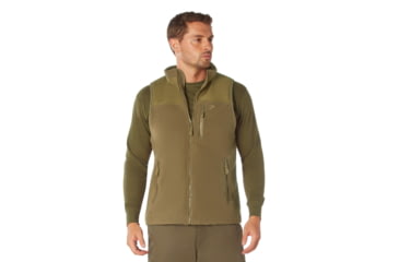 Image of Rothco Spec Ops Tactical Fleece Vest, Coyote Brown, XL, 96770-CoyoteBrown-XL