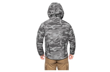 Image of Rothco Special Ops Soft Shell Jacket - Mens, Black Camo, Small, 97675-BlackCamo-S