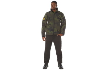 Image of Rothco Special Ops Soft Shell Jacket - Men's, S, Camo, 12055-MidnightWoodlandCamo-S