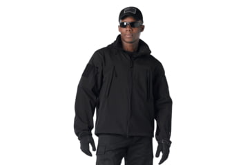 Image of Rothco Special Ops Soft Shell Jacket - Mens, Black, Small, 9767-Black-S