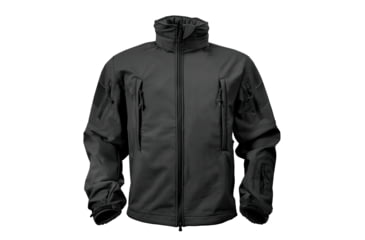 Image of Rothco Special Ops Soft Shell Jacket - Mens, Black, Small, 9767-Black-S