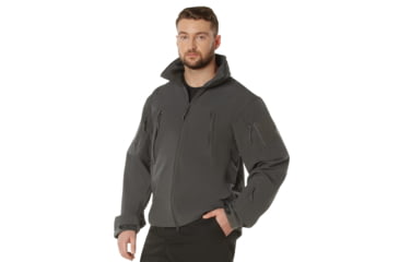 Image of Rothco Special Ops Soft Shell Jacket - Mens, Gun Metal Grey, Small, 9824-GunMetalGrey-S