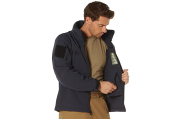 Image of Rothco Special Ops Soft Shell Jacket - Mens, Midnight Navy Blue, Medium, 9511-MidnightNavyBlue-M