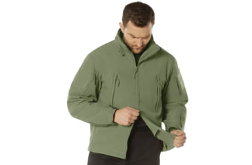 Image of Rothco Special Ops Soft Shell Jacket - Mens, Olive Drab, Extra Small, 9745-OliveDrab-XS
