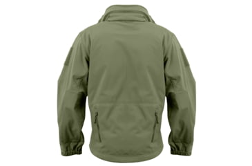 Image of Rothco Special Ops Soft Shell Jacket - Men's, S, Camo, 12055-MidnightWoodlandCamo-S
