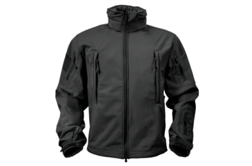 Image of Rothco Special Ops Soft Shell Jacket - Men's, S, Camo, 12055-MidnightWoodlandCamo-S