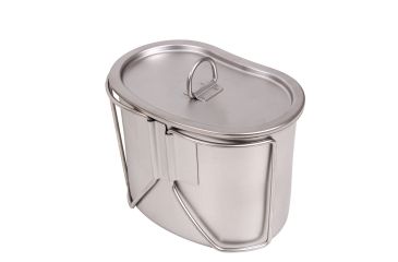 Image of Rothco Stainless Steel Canteen Cup and Cover Set, 8512
