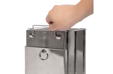 Image of Rothco Stainless Steel Folding Camp Stove, 1856