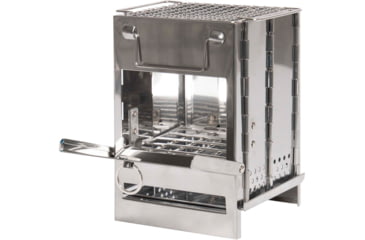 Image of Rothco Stainless Steel Folding Camp Stove, 1856