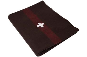 Image of Rothco Swiss Army Wool Blanket With Cross, 10236