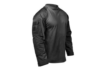 Image of Rothco Tactical Airsoft Combat Shirt, Black, M, 45010-Black-M