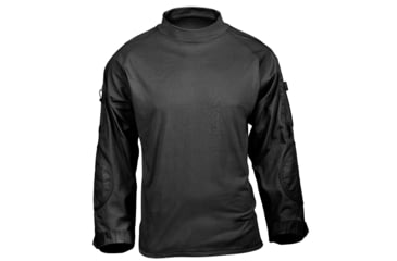 Image of Rothco Tactical Airsoft Combat Shirt, Black, M, 45010-Black-M