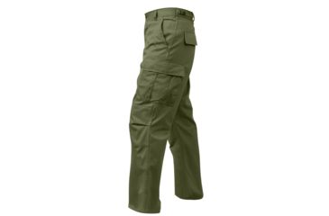 Image of Rothco Relaxed Fit Zipper Fly BDU Pants, Woodland Camo, Extra Large, 2941-WoodlandCamo-XL
